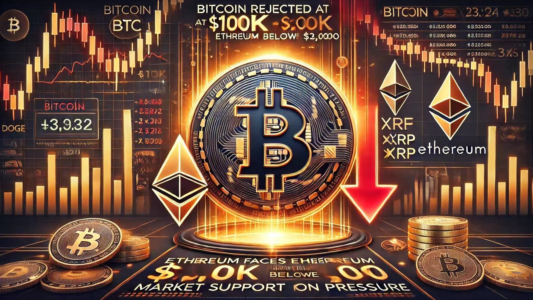 比特币上扬势惊人，一夜飙升2.3%，加密市场沸腾